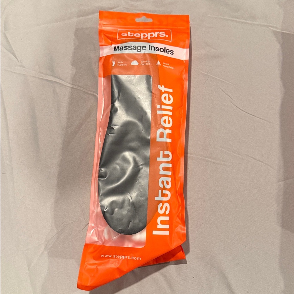 🦶 Brand New Stepprs Massage Insoles - Women’s 9 Men’s 8